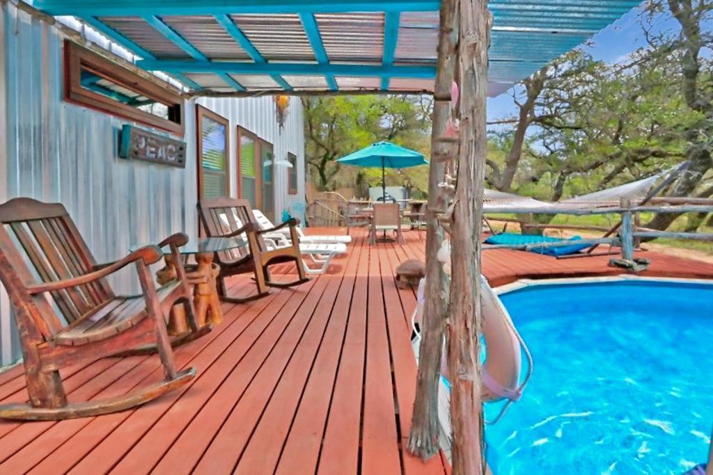 Three Horses Ranch Villa Johnson City Dış mekan fotoğraf
