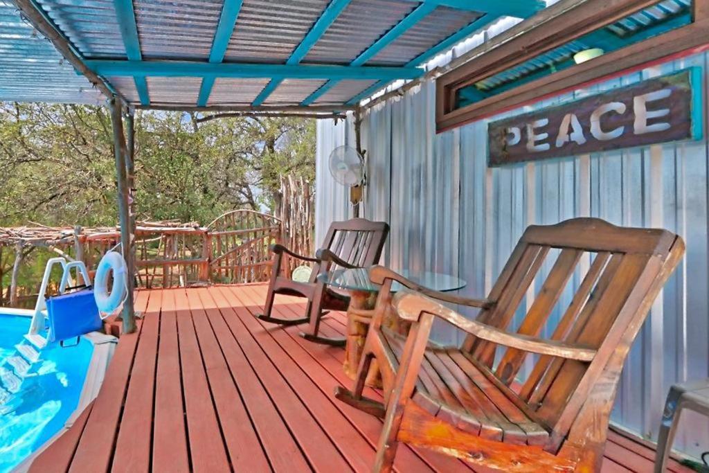 Three Horses Ranch Villa Johnson City Dış mekan fotoğraf